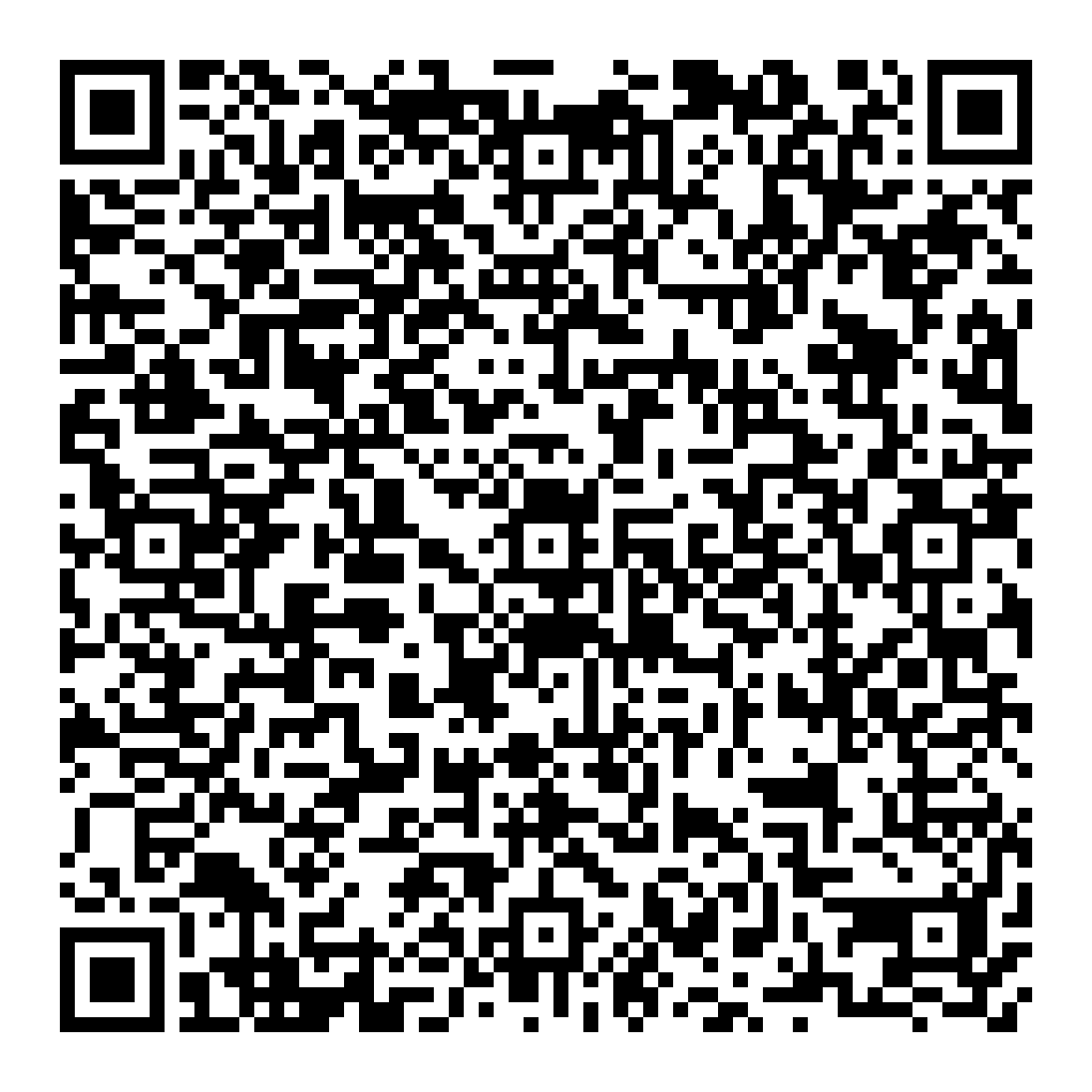 QR code avec les coordonnées de PRO 1 Engineering